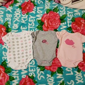 Betsey Johnson 3 onsies